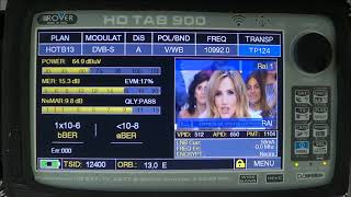 HD TAB 700 amp 900 series  SAT Wide Band measurements  Rev 2 [upl. by Kant429]