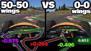 Maximum vs Minimum Downforce  F1 24 Austria [upl. by Hnid]