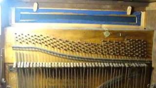 A late 19thearly 20th century 45 key hand turned barrel piano by ç Piano Organ Builder [upl. by Ahdar]