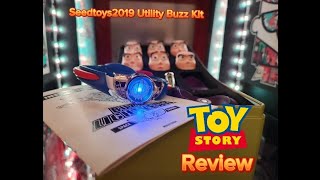 Custom Buzz Lightyear and Seedtoys2019 utility buzz kit review Was it worth the wait time [upl. by Yremogtnom]