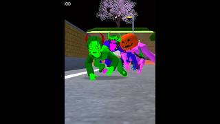 Transforme into zombies sakuraschoolsimulator shortstory horrorshorts [upl. by Mavra]