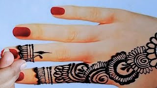 Easy Simple Diwali special Latest Stylish mehndi design  Mehandi ka design Mehndi designs Mehandi [upl. by Ahsaya514]