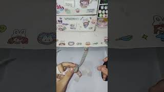 Asmr restock sticker sanrio cute for freebies 2 [upl. by Kussell946]