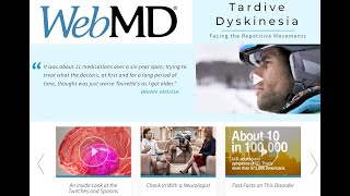 From WebMD quotA Face of Tardive Dyskinesiaquot we Cover Living with a Life Changing Movement Disorder TD [upl. by Hoban]