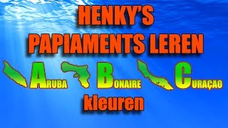 Papiaments leren  Les 04 kleuren  Henkys Papiaments  Papiamentu  Papiamento [upl. by Boniface]