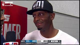 Summer League 2024 InGame Interviews  Penny Hardaway amp Dennis Scott [upl. by Galan]