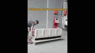 folding rear van bench campervan bench campervans camping motorhome camperfurniture rearseat [upl. by Serles513]