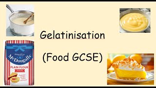 Gelatinisation GCSE Food [upl. by Glenn769]