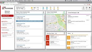 Axxess l Home Health Agency Software Clinician Planner [upl. by Rankin]