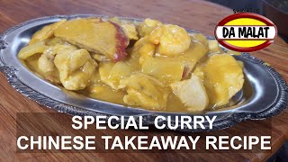 Chinese Takeaway Special Curry Recipe [upl. by Nnaik]