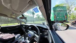 Driving BYD e6 Electric Car [upl. by Nojram]