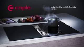 Caple DD940BK Induction Hob amp Downdraft Extractor [upl. by Usanis631]