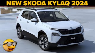 New Skoda kylaq 2024  Skoda kylaq 2024 launched 🥳 [upl. by Allianora]