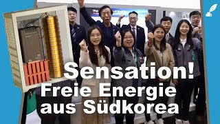 Die Freie Energie Sensation aus Südkorea  1769 Effizienz [upl. by Airlee]