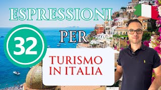 Viaggia in Italia Con 32 Frasi Utili Saluti Turismo e Indicazioni Stradali [upl. by Nnylg]