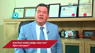 Anal fissür makat çatlağı neden olur Ağrısı nasıl geçer [upl. by Lacram]