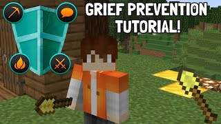 Minecraft 120  Grief Prevention Tutorial How To Protect Your Land From Griefing [upl. by Korie]