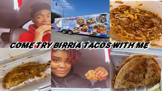 VLOGMAS DAY 10  beef Birria Tacos Birria Ramen noodles 🍜 🌮 [upl. by Rustie]