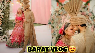 Hafsa ķhan and Shaheer Khans Barat Vlog 😍 hafsakhan shaheerkhan [upl. by Doralynn]