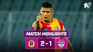 Match Highlights  East Bengal FC 21 Bengaluru FC  MW 21  ISL 202324 [upl. by Kosey]