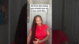 locstyles locs locjourney grwm twostrandtwistlocs [upl. by Atimad209]