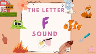 ABC Sound and Phonics  Letters F  F is for FISH🐬 ABC Phonics Songs  ABC Sound series [upl. by Smaoht105]