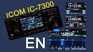 ICOM IC7300 Review and Full Walk Through [upl. by Hultgren430]