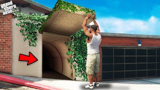 GTA 5  I Found The Most Secret Tunnel Near Franklins House GTA 5 Mods [upl. by Stevena]