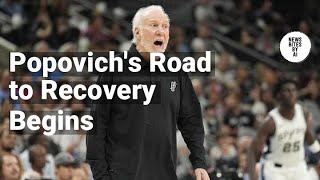 Gregg Popovich Recovering from Mild Stroke [upl. by Aigil]