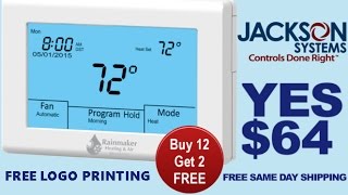 Comfort System T32TS Touchscreen Thermostat  12 the Cost of Comparable Thermostats [upl. by Maurine280]