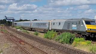 82304 DVT leads 68010 through Tyseley on 9th August 2024 [upl. by Johnson]