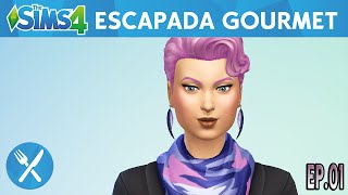 Nova Série  Escapada Gourmet  The Sims 4  Criando a Sim [upl. by Setiram]