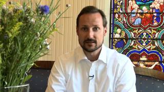 HRH Crown Prince Haakon speaks about TIG [upl. by Atirhs]