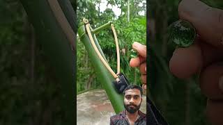 Wood working toy vs bamboo 🚀 bamboo sword archery bambooshoot bamboogun [upl. by Rraval]