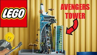 Lego Marvel Avengers Tower 76269  Officially REVEALED [upl. by Anema]