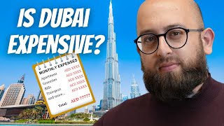 REAL Monthly Breakdown of COST of Living in Dubai  Rent Bills Groceries and more [upl. by Eeliah]