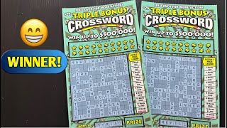 PROFIT SESSION⚠️ 25 CROSSWORD SCRATCH OFFS [upl. by Iramohs]