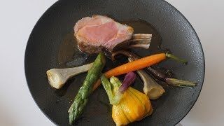 Recette  carré d’agneau et légumes de saison  Météo à la carte [upl. by Hoffarth]