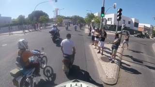 Desfile da Concentração de Faro 2017 Rider POV [upl. by Daraj707]