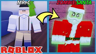 SANTA CLAUS WAS INFECTED  Roblox Field Trip Z New Ending [upl. by Amikehs]