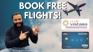 How to book flights for Free AirVistara intermiles2465 [upl. by Lapointe]