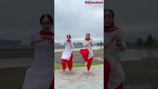 TERI JATTI  AMMY VIRK VIRAL DANCE VIDEO punjabidance giddha dance punjabi kirarttist [upl. by Carlile]