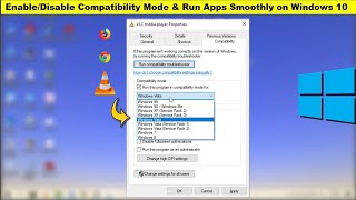 What is Compatibility amp How to Enable amp Disable Compatibility Mode for Apps on Windows 10 [upl. by Eilrahc]