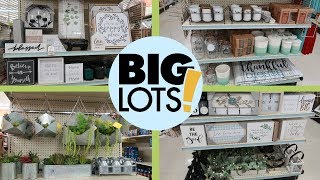 BIG LOTS quotSPRING 2019quot HOME DECOR amp MORE  COME WITH ME [upl. by Ruyam]