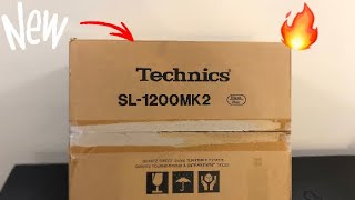 Technics SL1200MK2 Unboxing [upl. by Airogerg]