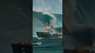 What Happens Next Massive Wave Crashes Over Huge Ship massivewaves shipescape WhatHappensNext [upl. by Selie413]