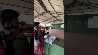 Air rifle shooting with Feinwerkbau 800x FWB 800X shorts [upl. by Annaira]