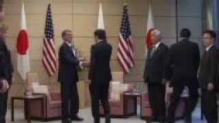 Carter meets Abe briefing with Nakatani [upl. by Agnesse]