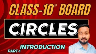 Class 10 Circles Introduction  theorem 101 and 102  Class 10th Board Exam [upl. by Sang]