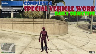 Complete a Special Vehicle Work  Daily Challenges  GTA Online [upl. by Lashondra21]